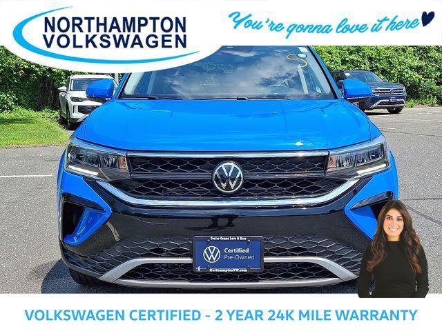 used 2022 Volkswagen Taos car, priced at $24,452