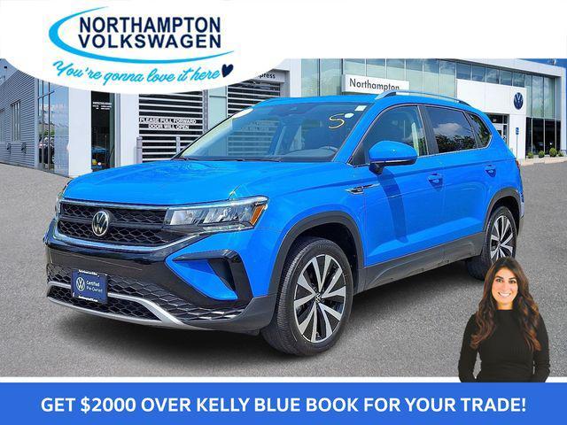 used 2022 Volkswagen Taos car, priced at $24,614