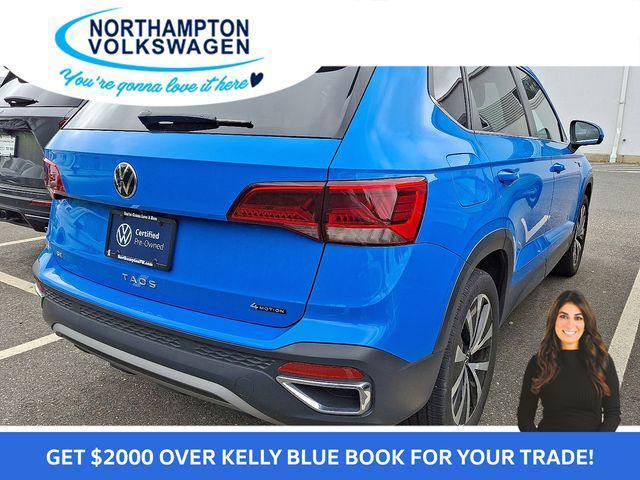 used 2022 Volkswagen Taos car, priced at $24,614