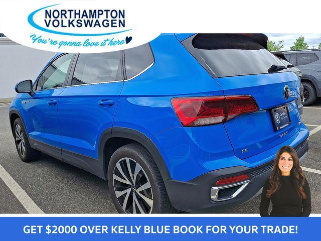 used 2022 Volkswagen Taos car, priced at $24,614