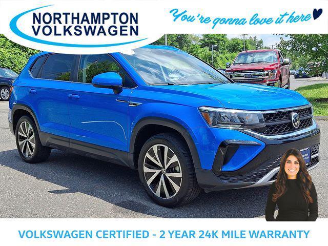 used 2022 Volkswagen Taos car, priced at $24,452