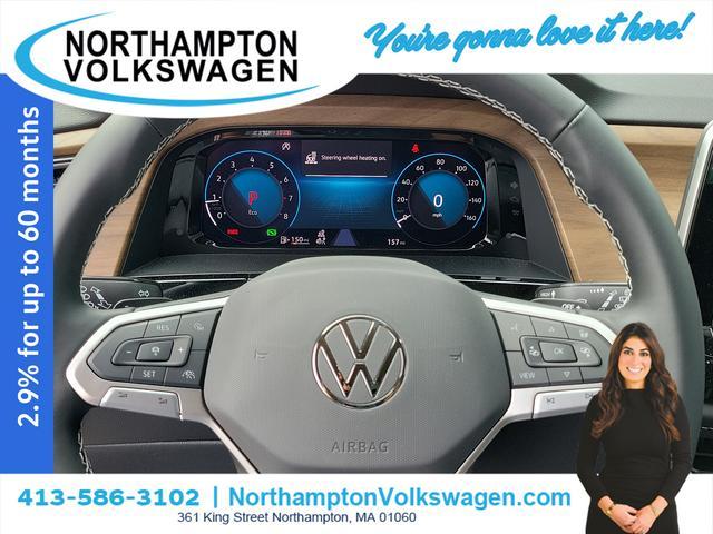 new 2024 Volkswagen Atlas car, priced at $42,080