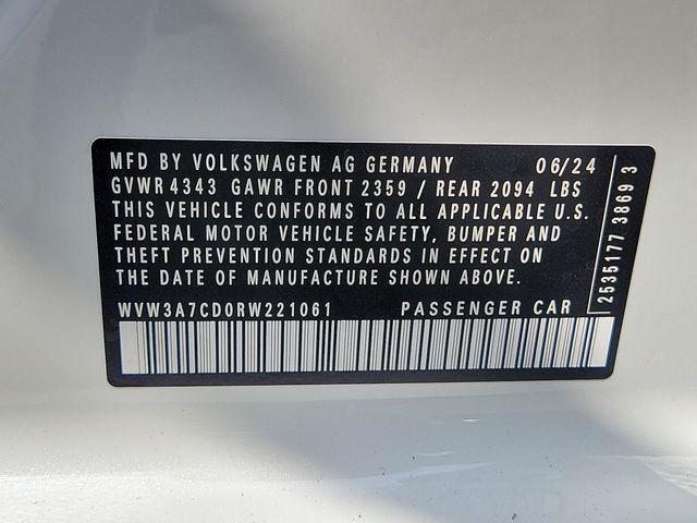 new 2024 Volkswagen Golf GTI car, priced at $34,500
