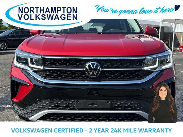used 2024 Volkswagen Taos car, priced at $28,775