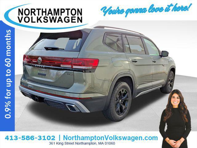 new 2025 Volkswagen Atlas car, priced at $43,163