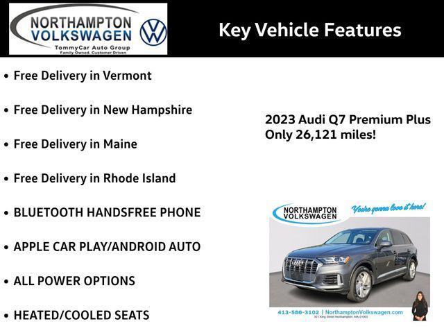 used 2023 Audi Q7 car, priced at $53,289