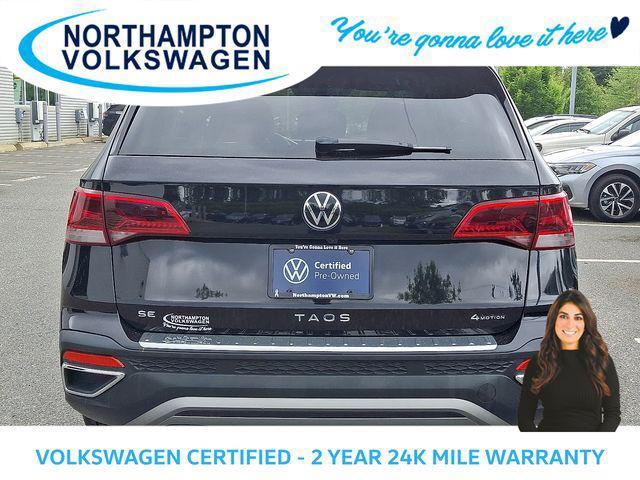 used 2022 Volkswagen Taos car, priced at $24,247