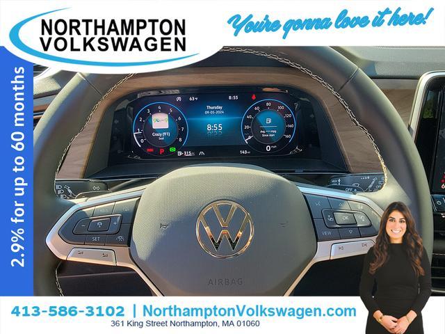 new 2024 Volkswagen Atlas car, priced at $42,088