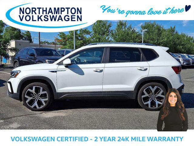 used 2022 Volkswagen Taos car, priced at $27,163