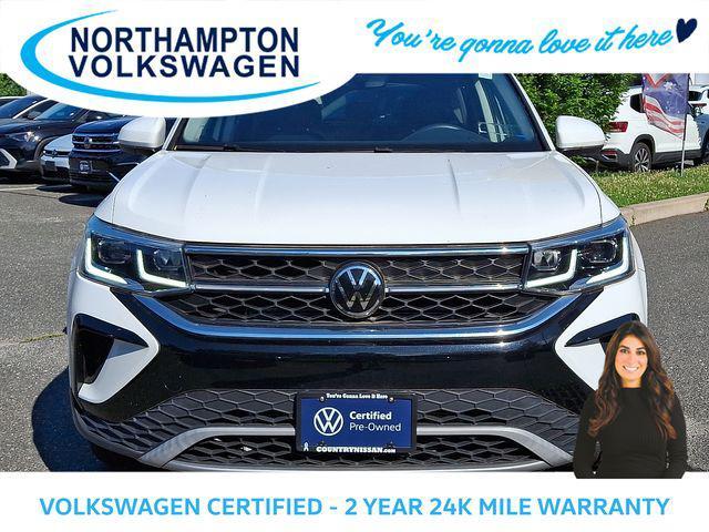 used 2022 Volkswagen Taos car, priced at $27,163