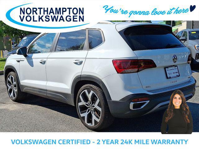 used 2022 Volkswagen Taos car, priced at $27,163