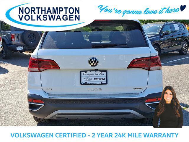 used 2022 Volkswagen Taos car, priced at $27,163