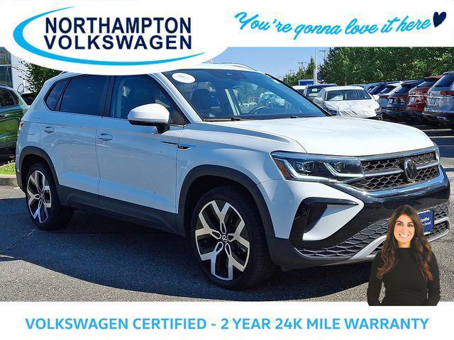 used 2022 Volkswagen Taos car, priced at $27,163