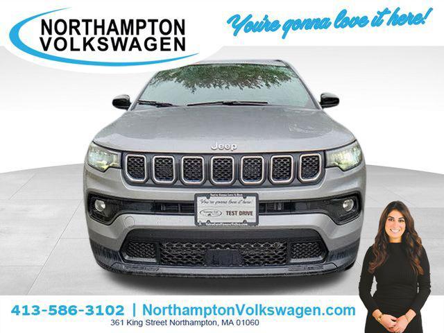 used 2023 Jeep Compass car, priced at $21,900