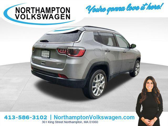 used 2023 Jeep Compass car, priced at $21,900