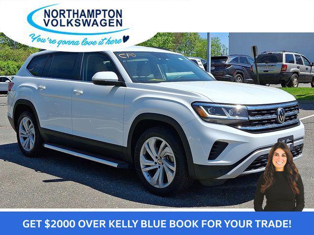 used 2021 Volkswagen Atlas car, priced at $29,895