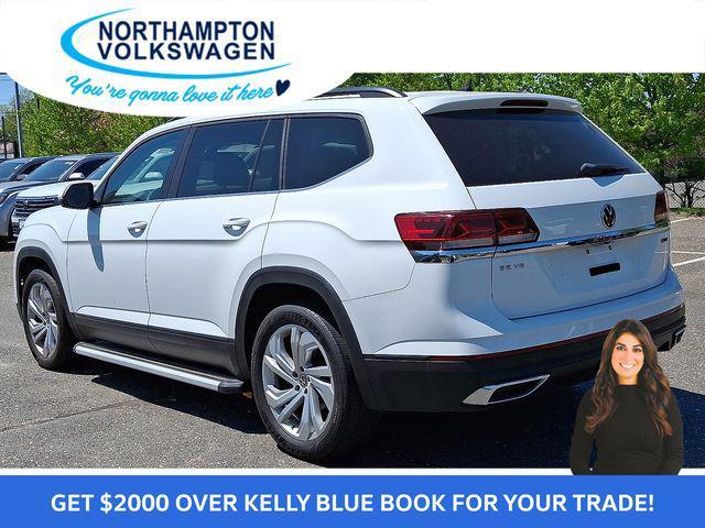 used 2021 Volkswagen Atlas car, priced at $29,895
