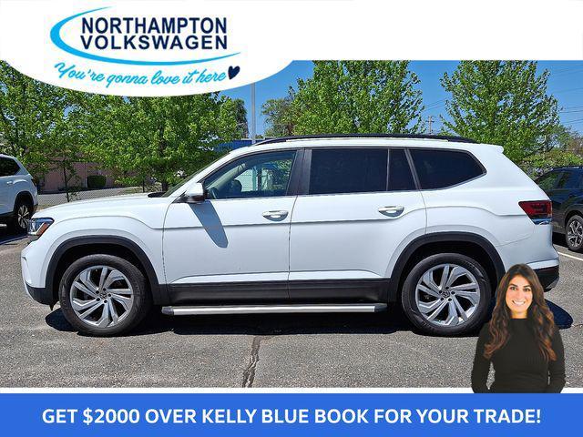 used 2021 Volkswagen Atlas car, priced at $29,895