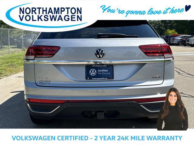 used 2022 Volkswagen Atlas Cross Sport car, priced at $31,564