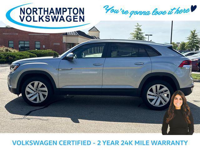 used 2022 Volkswagen Atlas Cross Sport car, priced at $31,564