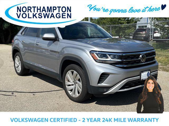 used 2022 Volkswagen Atlas Cross Sport car, priced at $31,564