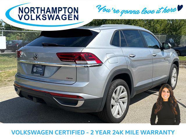 used 2022 Volkswagen Atlas Cross Sport car, priced at $31,564