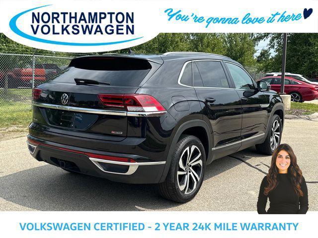 used 2022 Volkswagen Atlas Cross Sport car, priced at $33,165