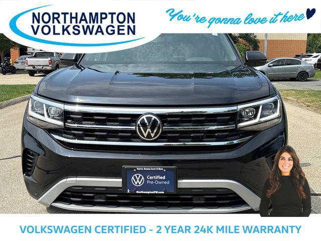 used 2022 Volkswagen Atlas Cross Sport car, priced at $33,165