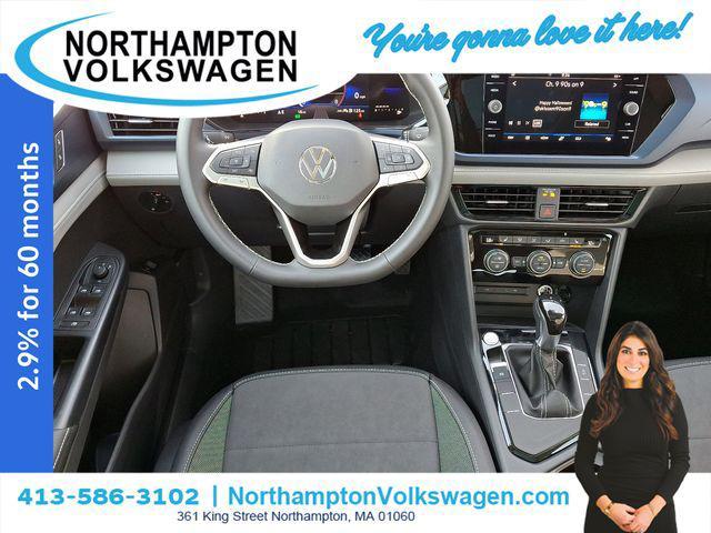 new 2024 Volkswagen Taos car, priced at $28,477