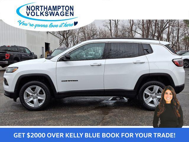 used 2022 Jeep Compass car, priced at $22,629