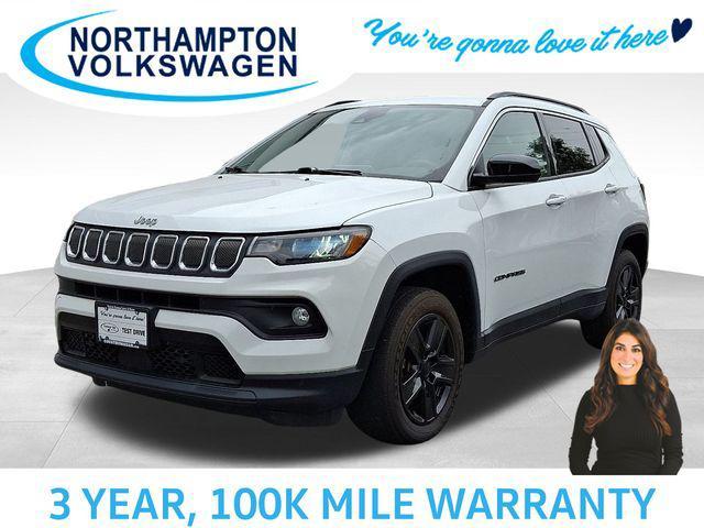 used 2022 Jeep Compass car, priced at $22,629