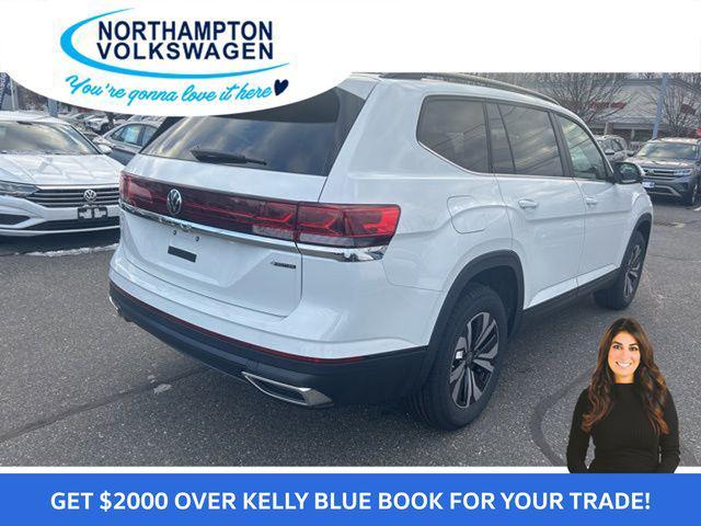 new 2025 Volkswagen Atlas car, priced at $39,668