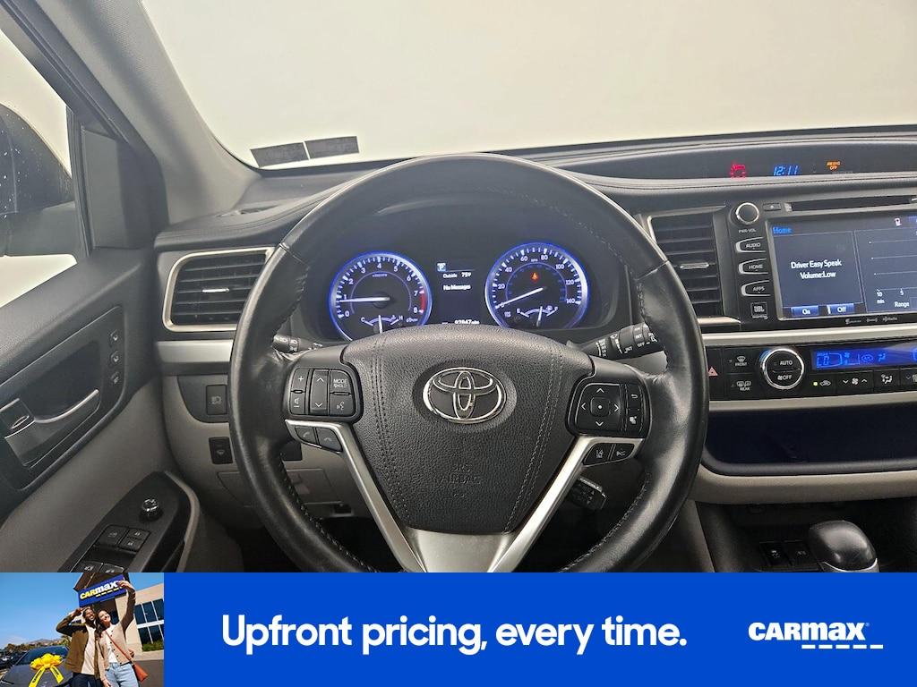 used 2018 Toyota Highlander car, priced at $24,998