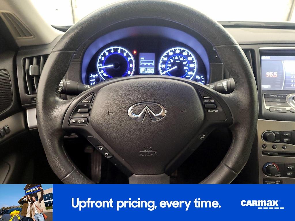 used 2013 INFINITI G37 car, priced at $17,998