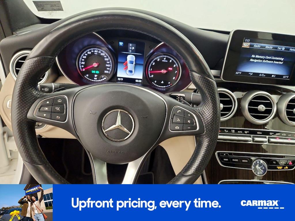 used 2018 Mercedes-Benz C-Class car, priced at $19,998