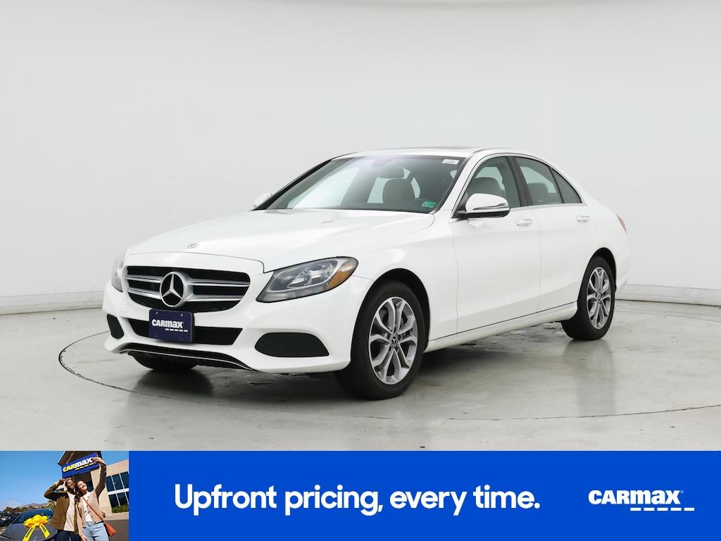 used 2018 Mercedes-Benz C-Class car, priced at $19,998
