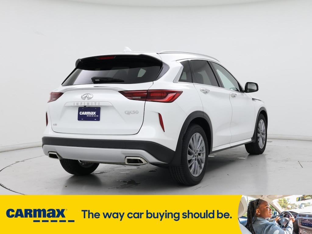 used 2024 INFINITI QX50 car, priced at $38,998