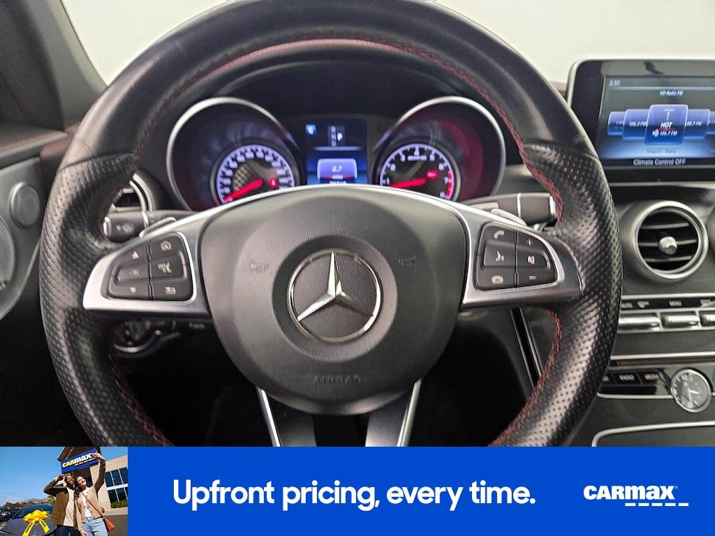 used 2017 Mercedes-Benz AMG C 43 car, priced at $25,998