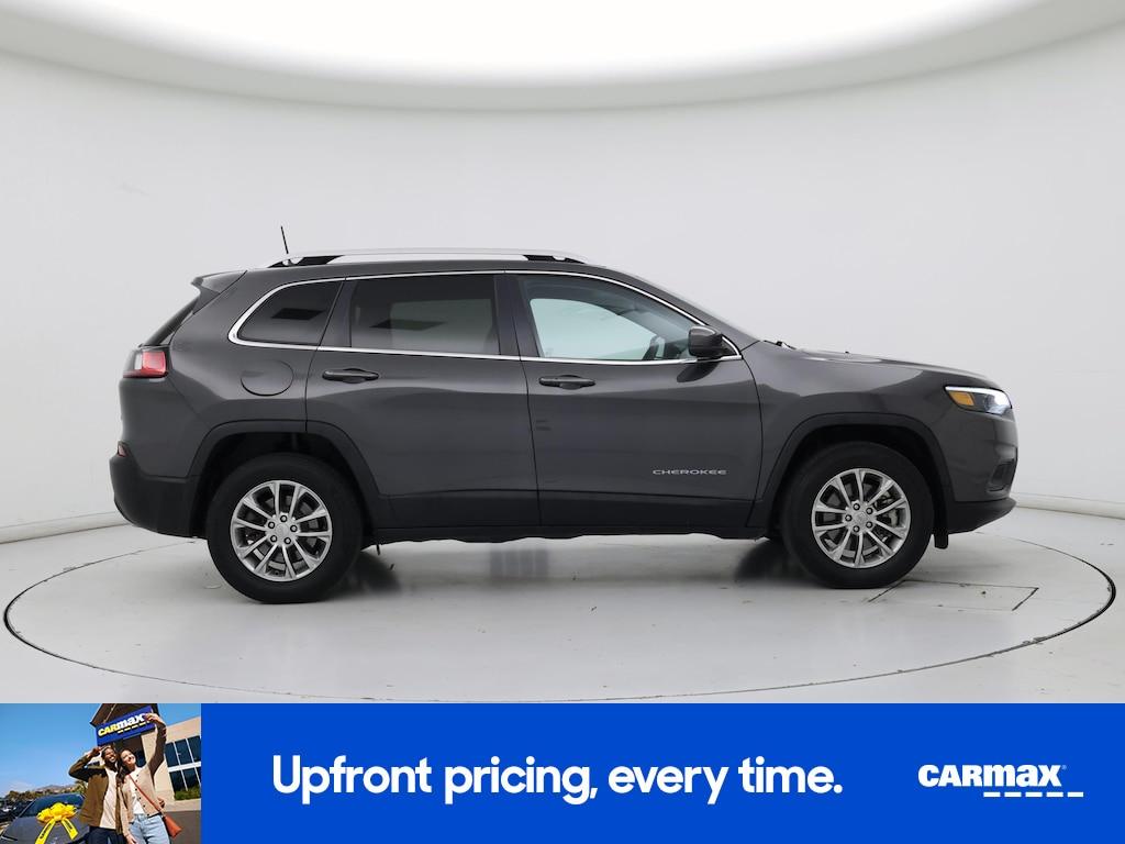 used 2021 Jeep Cherokee car, priced at $21,998