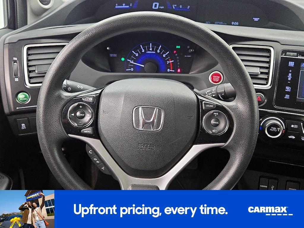 used 2015 Honda Civic car, priced at $17,998