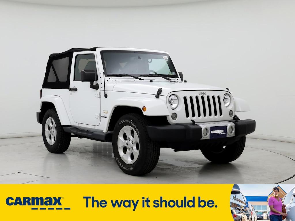 used 2015 Jeep Wrangler car, priced at $17,998