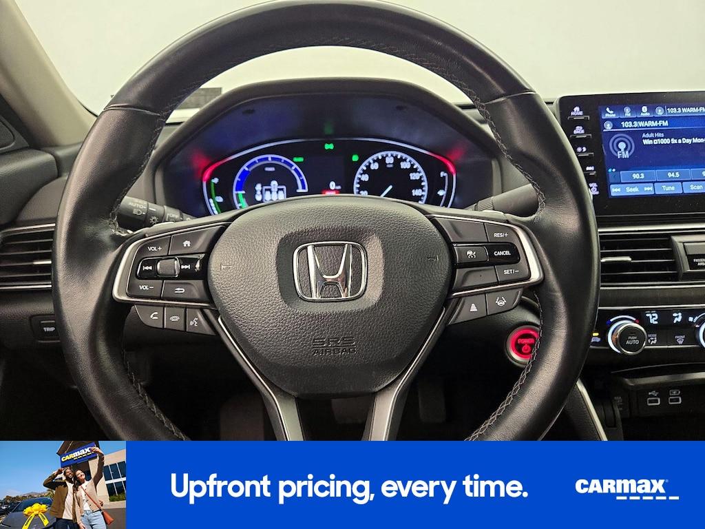 used 2021 Honda Accord Hybrid car, priced at $26,998