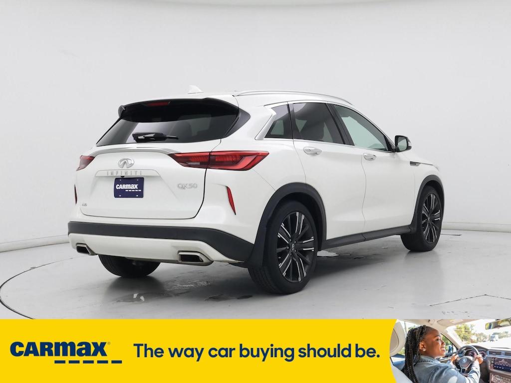 used 2021 INFINITI QX50 car, priced at $29,998