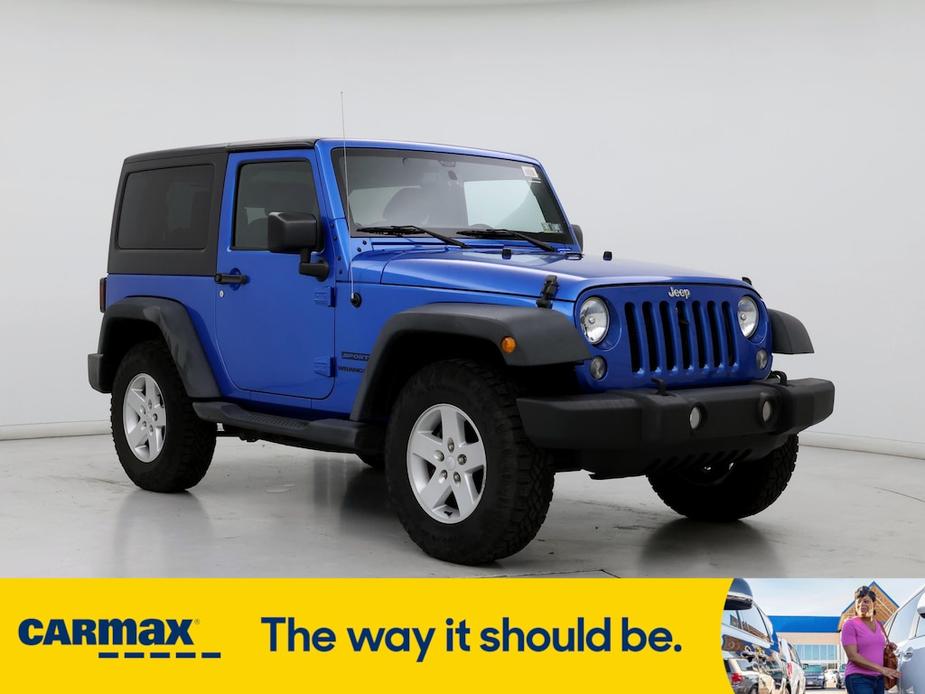 used 2015 Jeep Wrangler car, priced at $21,998