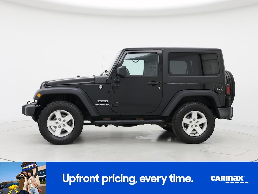 used 2017 Jeep Wrangler car, priced at $19,998