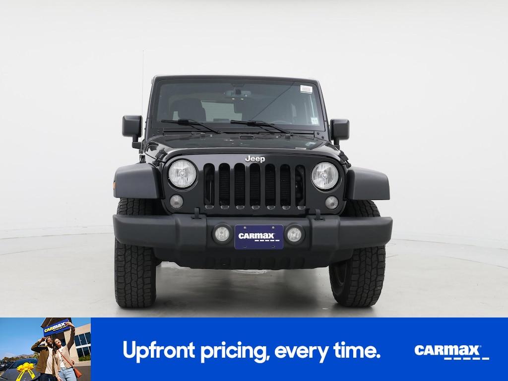 used 2017 Jeep Wrangler car, priced at $19,998
