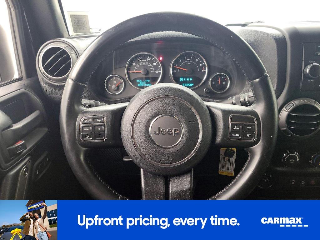 used 2017 Jeep Wrangler car, priced at $19,998