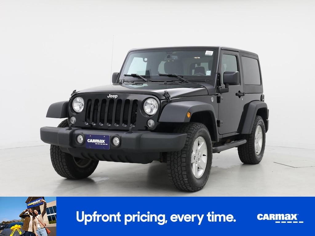 used 2017 Jeep Wrangler car, priced at $19,998