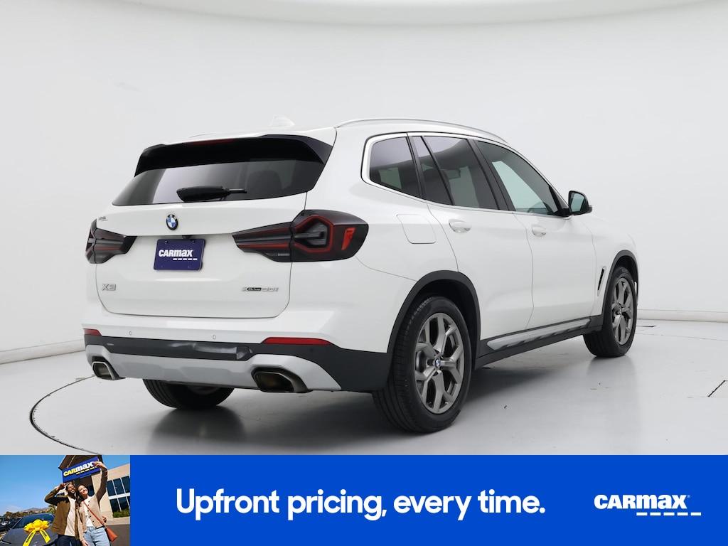 used 2022 BMW X3 car, priced at $27,998
