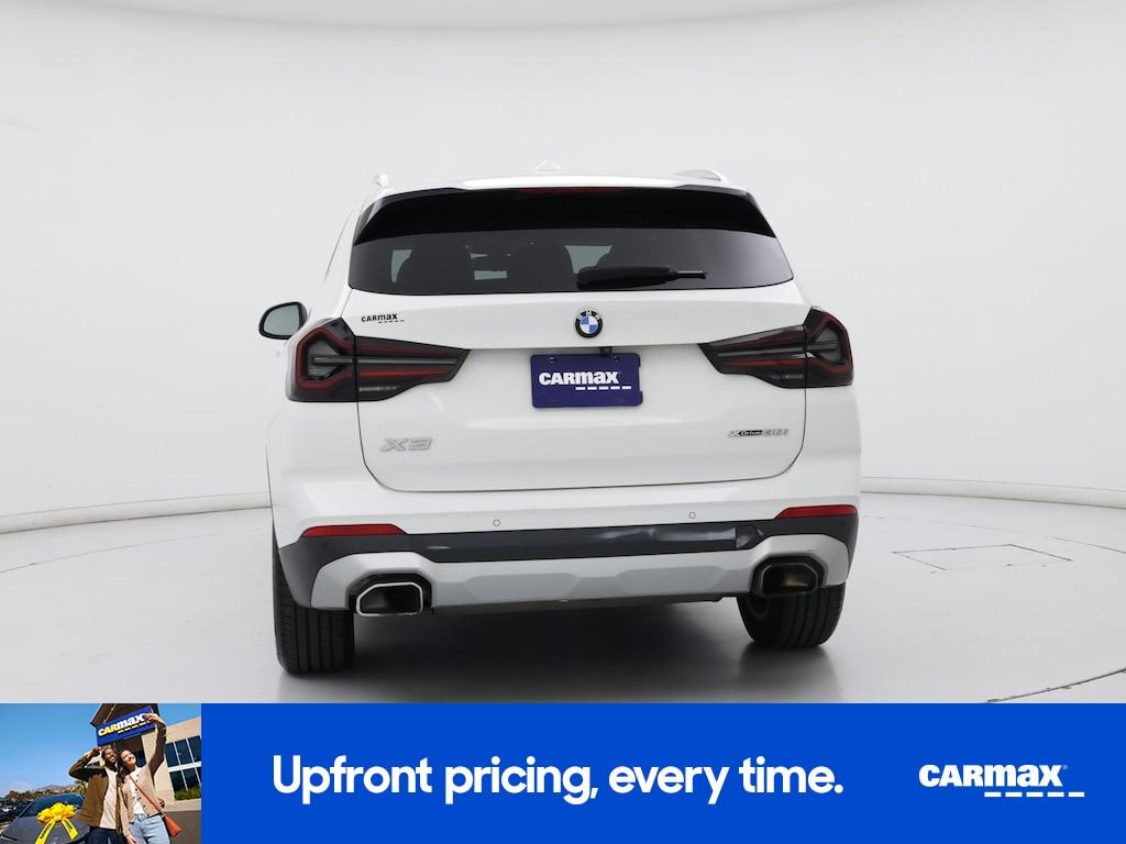 used 2022 BMW X3 car, priced at $27,998